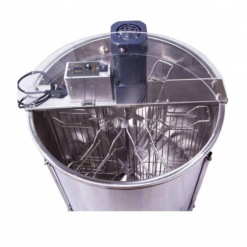 
Automatic 6 frame honey extractor with speed controller 