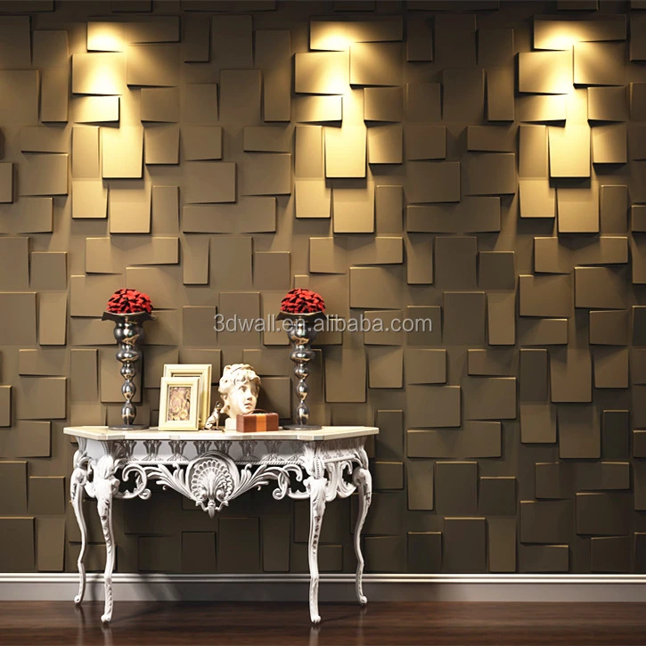 
Modern Wall Art Decor 3D Wall Covering Panels For House Interior 