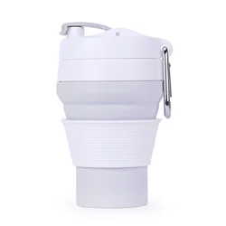Custom Reusable Espresso Coffee Cup Silicone Folding Coffee Cup