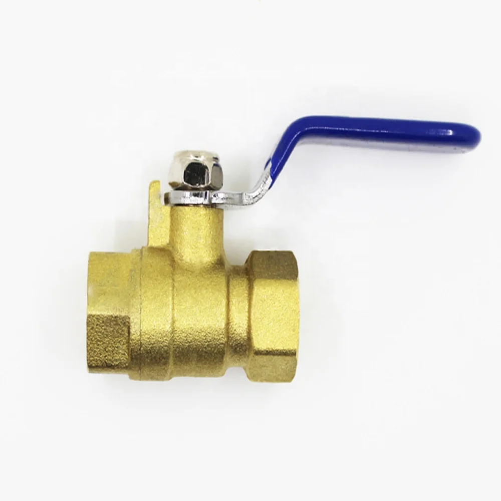 
PN16 BSP Thread PTFE Seal DZR Brass Ball Valve DN15 