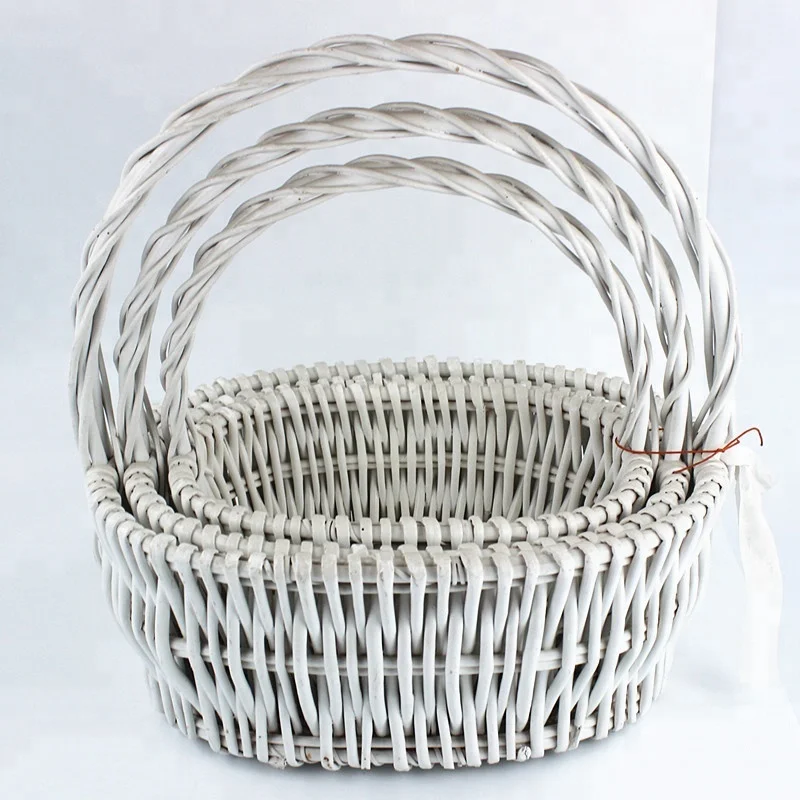 
Cheap wicker willow basket flower 