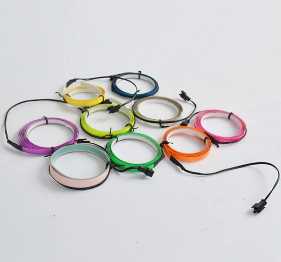 Customized size waterproof flashing el light tape