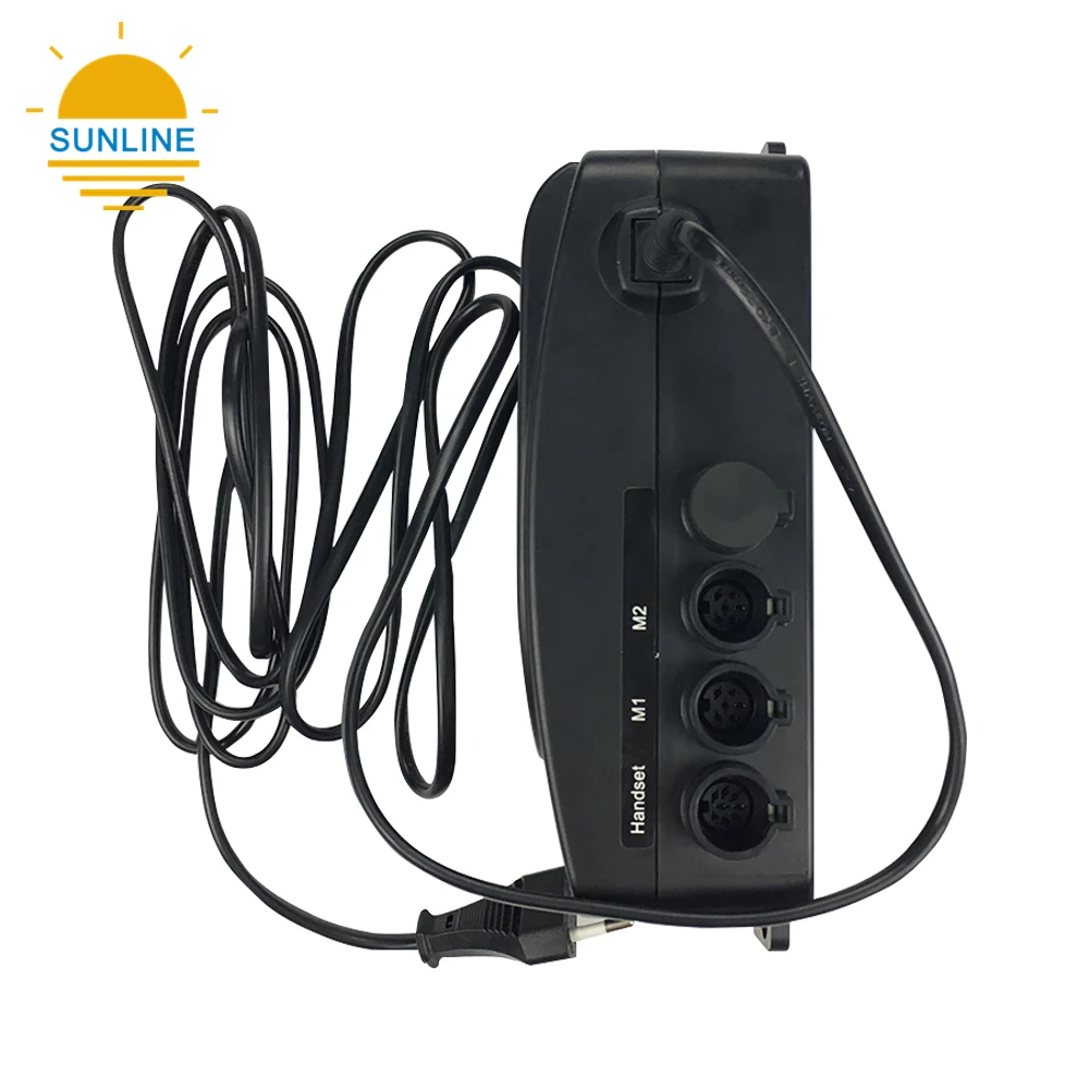 24V Synchronous sarellite antenna Actuator with power supply and manual controller Load Force 1500N Stroke 200mm