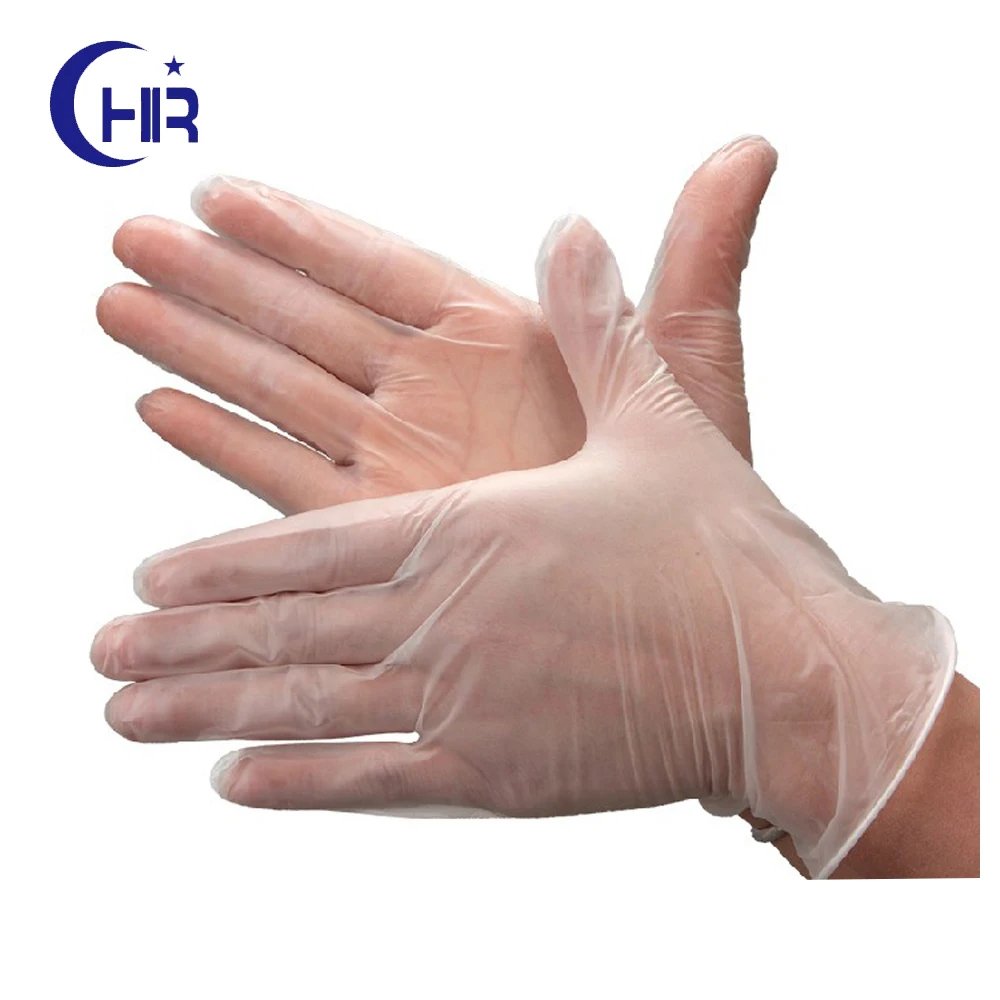 Wholesale Vinyl Powder Free Gloves Disposable Waterproof Transparent Manufacturer Household Examination PVC Vinyl Gloves