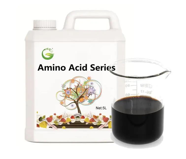 
organic foliar amino acid liquid fertilizer let plants bigger 