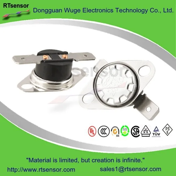 KSD301 250V 10A Thermostat Temperature Control Switch 135 Celsius N.C Temperature Switch Thermostat For Water Heater