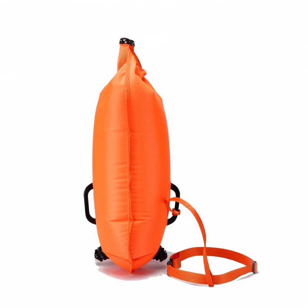 Wholesale Factory Cheap Price Floating Inflatable Open Water Safety Swim Buoy Dry Bag For Swimming Pool