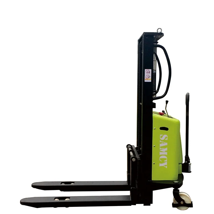 SAMCY Forklift Stacker 2 Year Warranty Brand New 1.5 ton Semi Electric Stacker