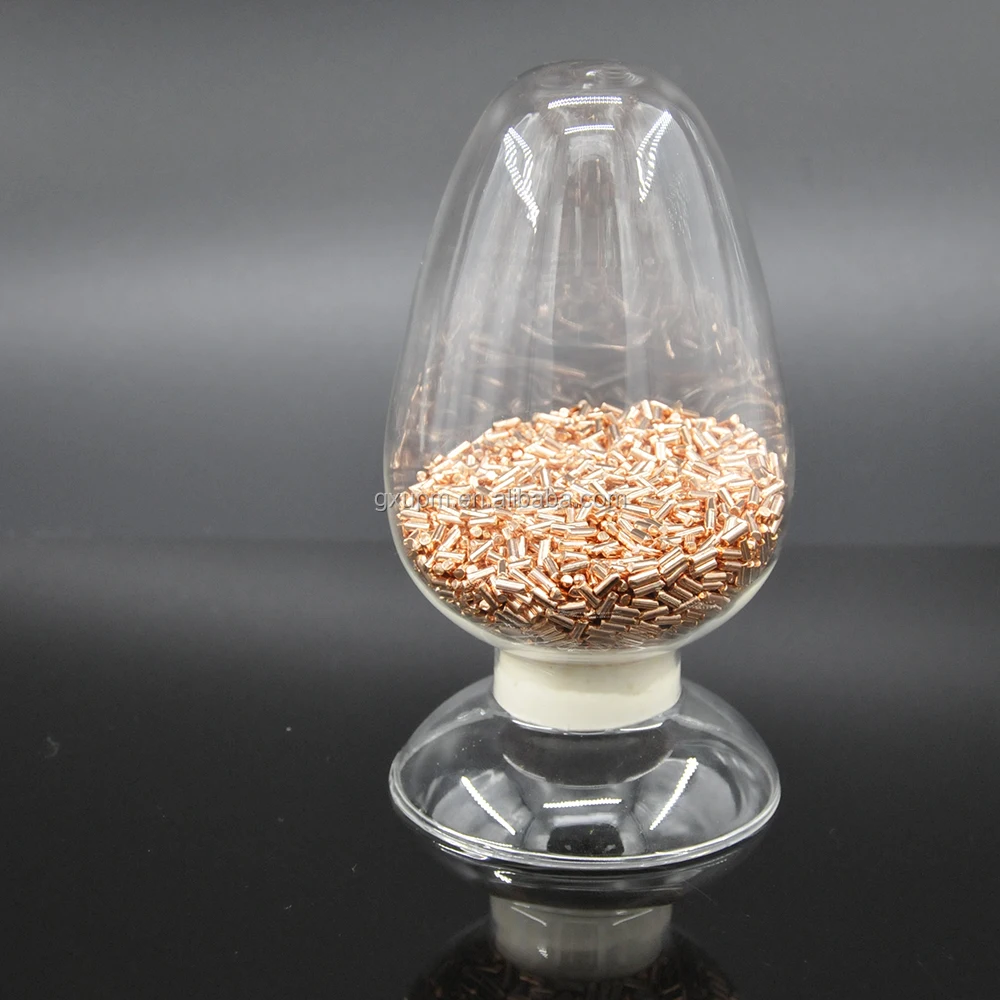 99.9995% ~99.99995% purity copper granules from China copper materials company