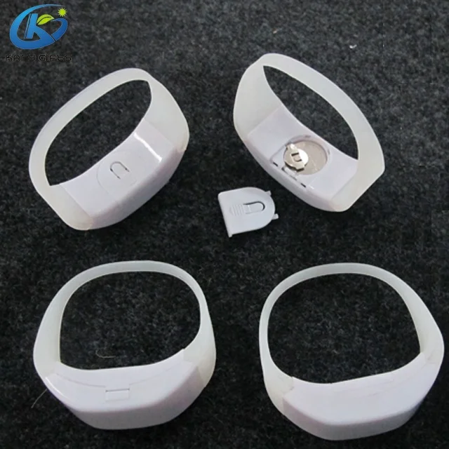 Concert Wedding OEM DMX512 Control Programmable Led Bracelet Wristband