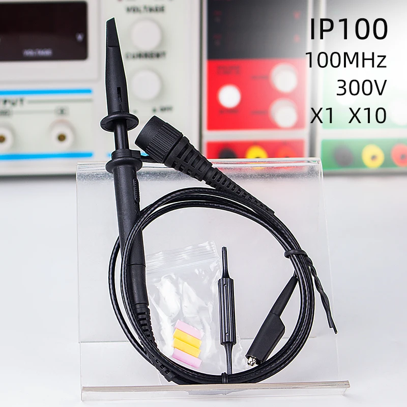 Высокое качество IP-100 осциллограф Таблица ручка 100 МГц осциллограф зонд крокодил тесты зонд комплект