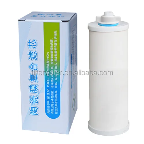 high efficient ceramic filter cartridge / water purifier ceramic cartridge filters/ 10' ceramic cartridge