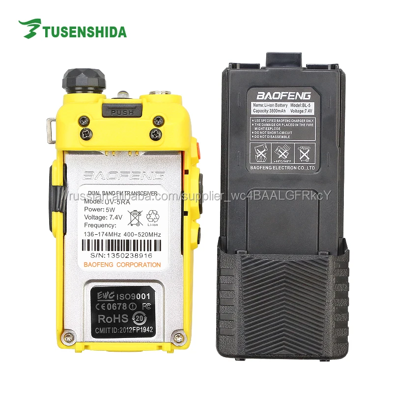 Полиция ручной baofeng uv5ra dual band двухстороннее радио
