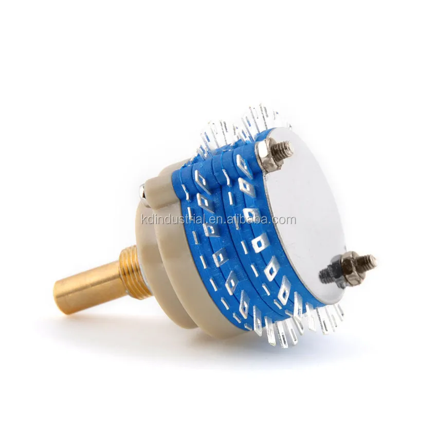 Rotary Switch Attenuator 2pole 24 step Volume Control DIY Pot Potentiometer