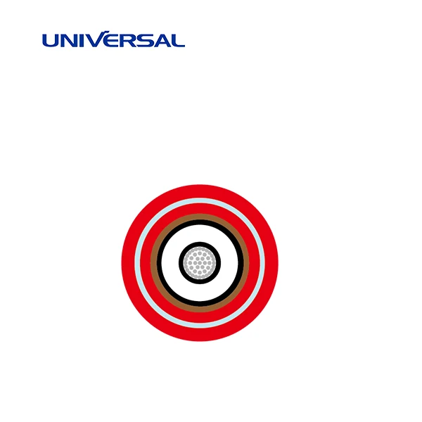 6 / 10 kV Medium Voltage Cables Single - Core aluminum tape armour aluminum / XLPE / PVC IEC60502 - 2 ; BS6622
