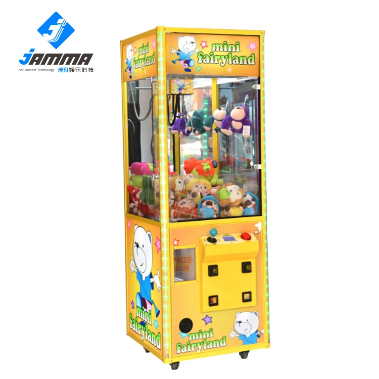 Durable catch plush toy arcade games coin operated crane claw machine