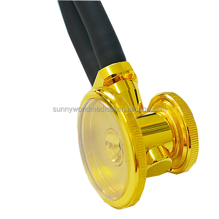 Medical Science Model Stainless Steel Dual Head Stethoscope Rose Gold