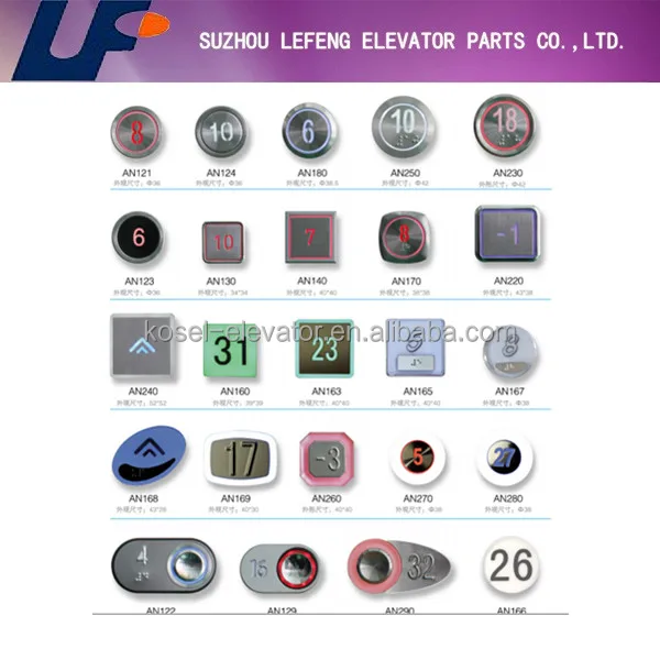 
Home lift push button price from China factory,elevator push switch,elevator parts 