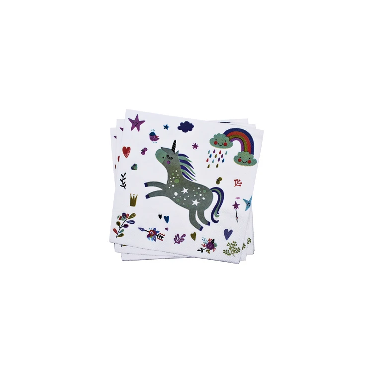 33x40cm with customized printed pattern napkin decorative and decoupage paper napkin
