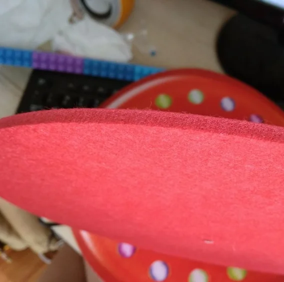 900g 5mm thick polyester felt slip mat for turntable lp player