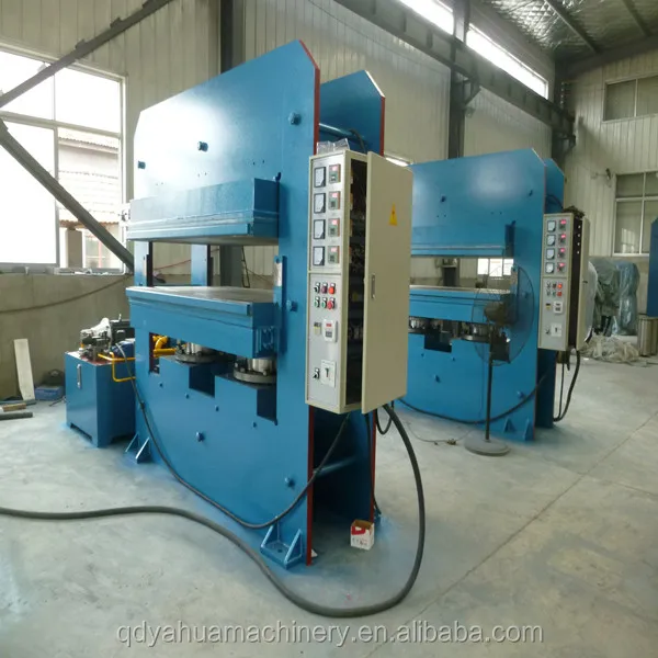 Second Hand Hydraulic Jaw Structure Best Rubber Tile Production Line Durable Rubber Vulcanizing Press For Wholesale