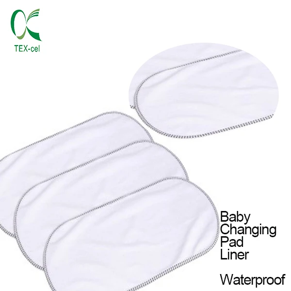 Comfortable Bamboo Liners Waterproof Baby Changing incontinence bed pads