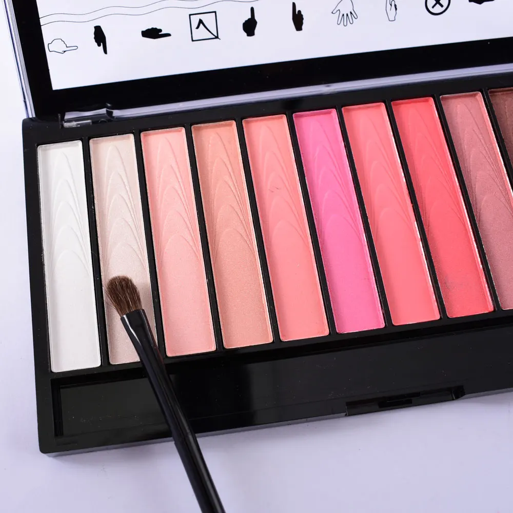 
LCHEAR 592064 Wholesale cosmetics Waterproof 12 Colour Matte MakeUp Eye Shadow Palette 