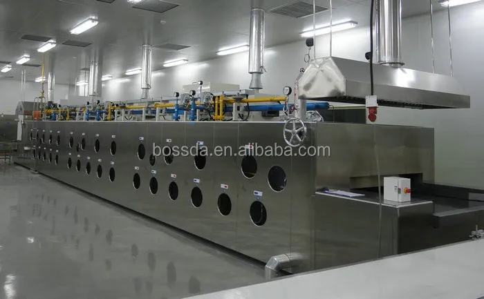 Professional Natural Gas Small Tunnel Oven with PLC Controlling System