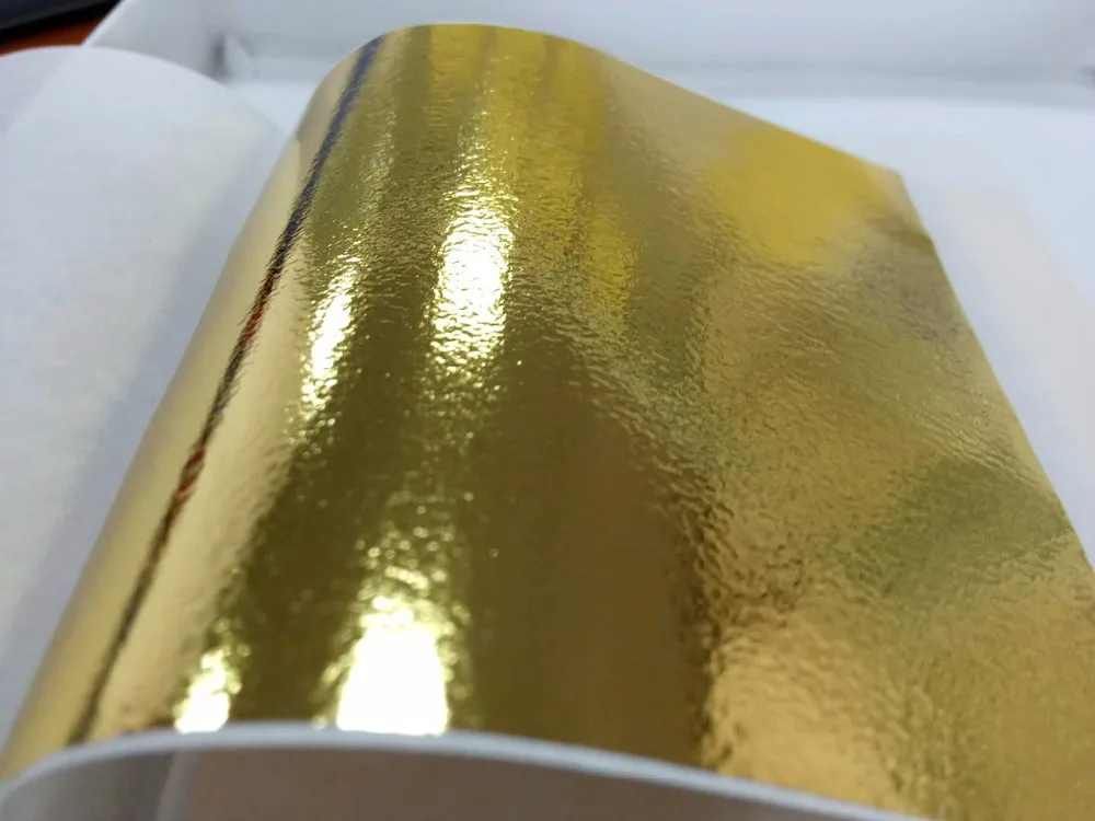  Лидер продаж имитация золотого листа из Тайваня Золотая фольга один вид красивых декоративных материалов