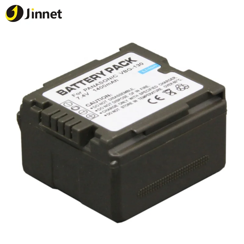 Jinnet 1400 mah литиевая аккумуляторная батарея VW-VBG130 для Pana sonic HDC-HS350 HDC-HS700