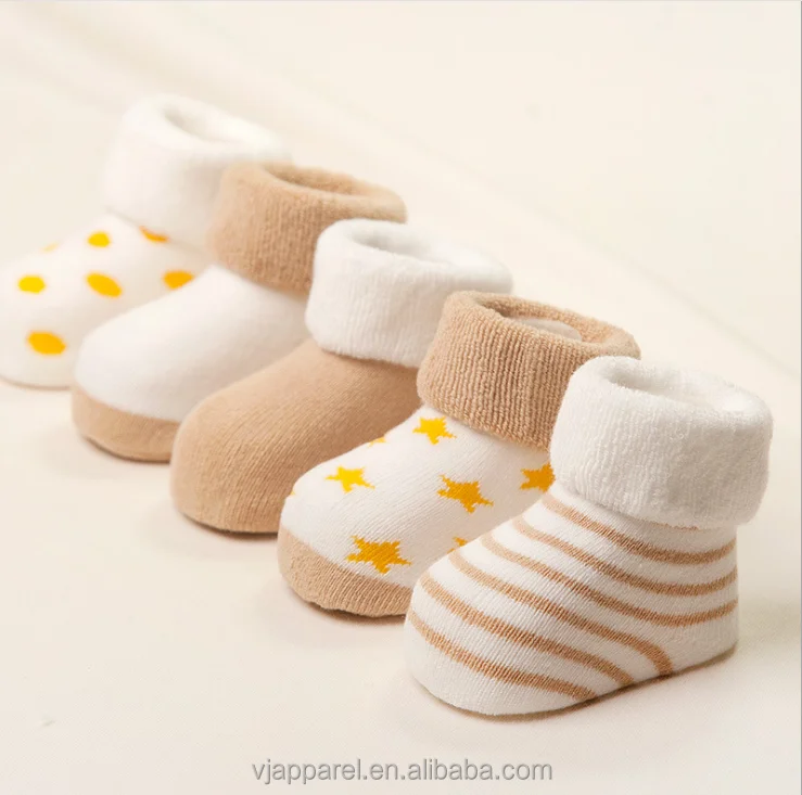 Kids Unisex Baby Toddler Soft Socks Assorted Non Skid Baby Socks