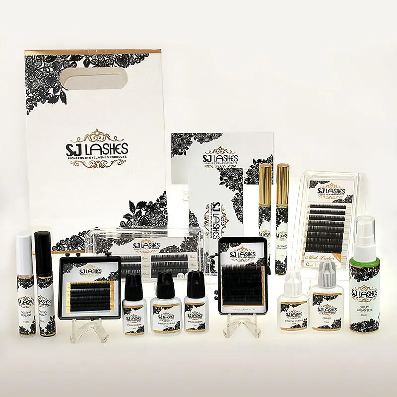 Собственный бренд/индивидуальная упаковка/частная торговая марка/OEM норка/шелковые ресницы для наращивания