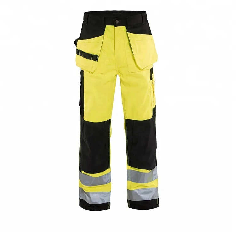 TC and cotton bleach resistant cargo work pants Workwear construction pants