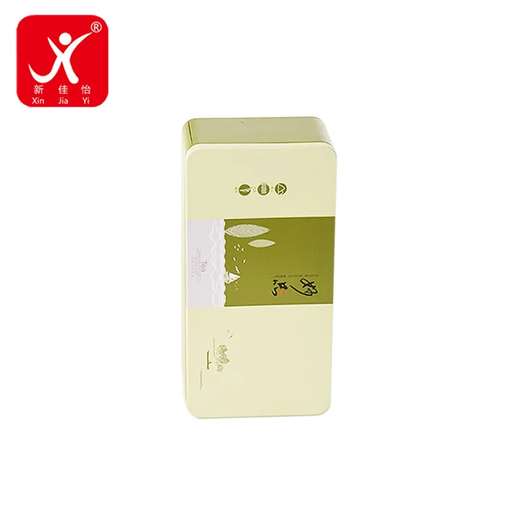 2018 popular high quality design composite eco-friendly square OEM chinese tea packaging tin box