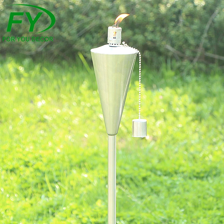 
Traditional style wholesale stainless steel garden kerosene oil torches 