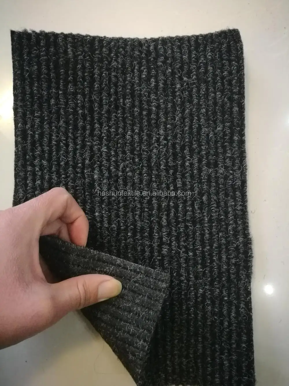 stripe gold washing carpet / ribbed gold panning carpet