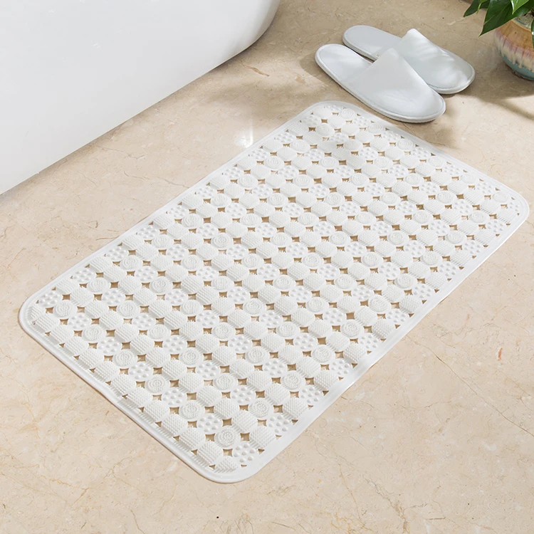 Latest arrival modern design cheap pvc waterproof antislipping bath mat