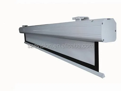 Professional manufacturer of wall hanging 3d fiberglass electric projection screen for education