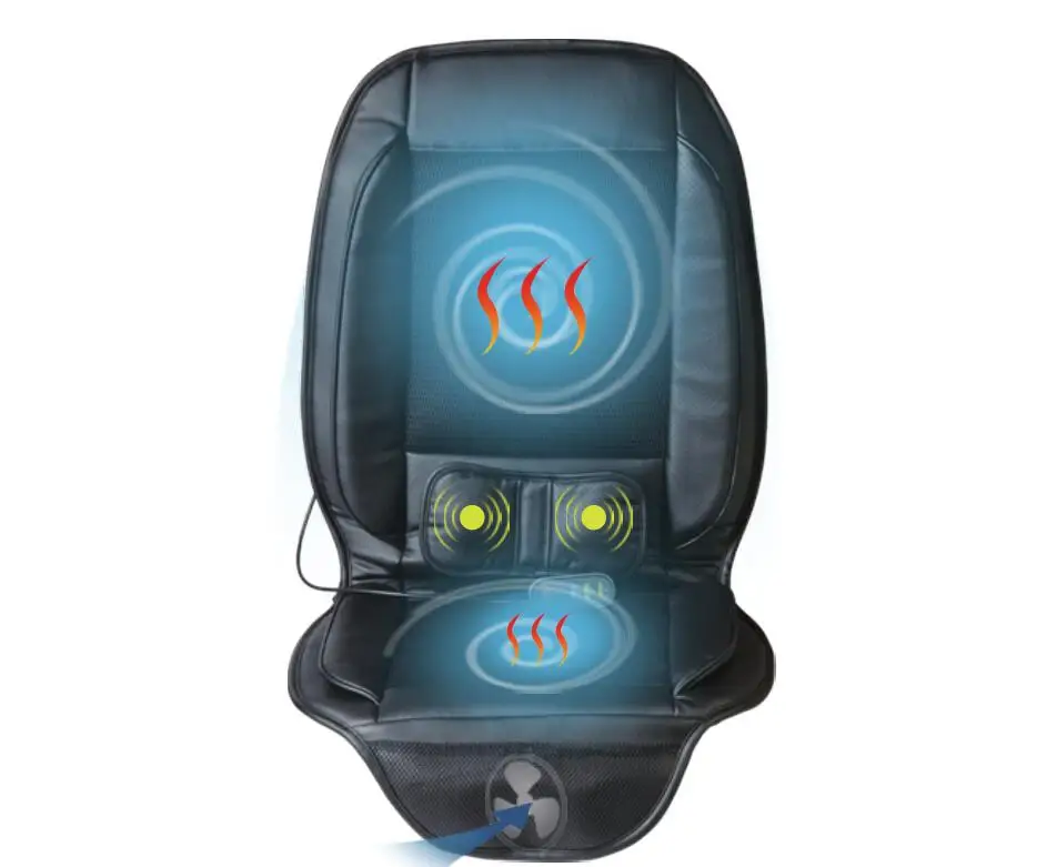 
 Массажная подушка для автомобильного сиденья 3 в 1 с функцией прохлады и тепла  