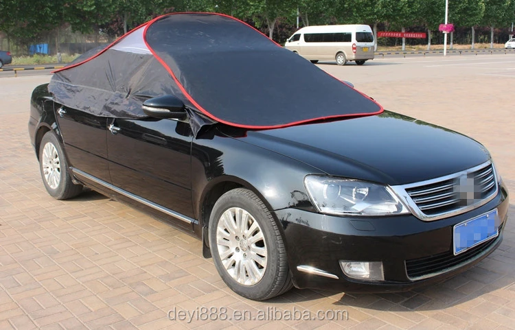 2018 promotion cover for car good quality car roof cover fabric and sun cover for car