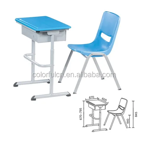 
Totally New And Powerful Plastic College Classroom Chairs XG-221 school desk & chair 