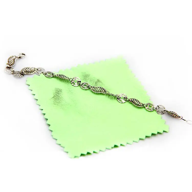 
Custom Size And Print Logo Anti-Tarnish Wholesale Jewelry Polishing Cloth 