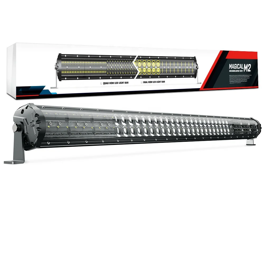 Mictuning M2 Double Row 42 Inch 252W  300W 240W 180W 120W LED offroad straight light bar for truck  SUV