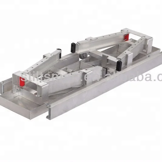 Гипсокартонная алюминиевая скамейка длиной 49 дюймов и шириной 9,5 дюйма