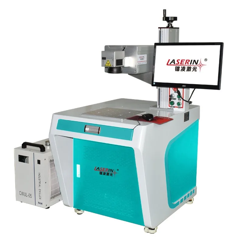 
3W UV Laser Marking Machine For Metal Plastic Glass Rubber Jade Button Price 