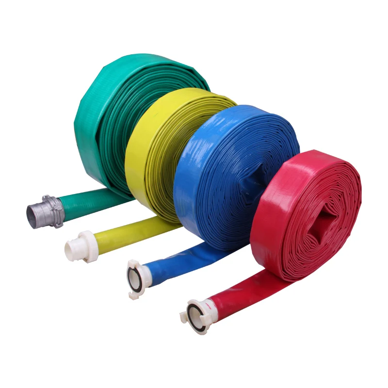 
Factory Directly lay flat hose pipe black 100m competitive lay flat hose home depot / 8 inch layflat hose 