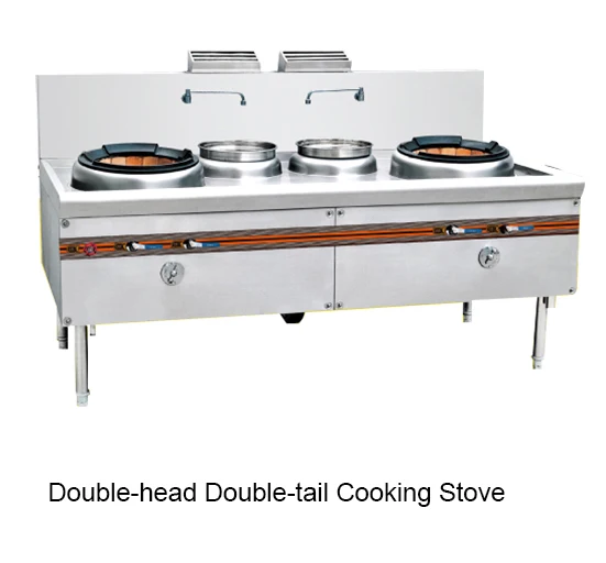 Stainless Steel Cooking Range with Single Wok/ Chinese Cooking Gas Stove for Restaurant