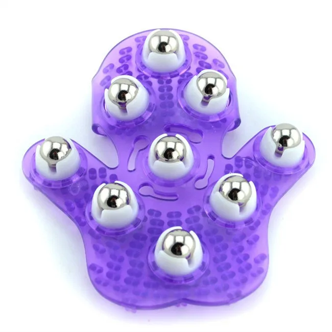 Wholesale 9-Ball Shoulder and Back Deep Tissue Hand Body Massage Glove Cellulite
