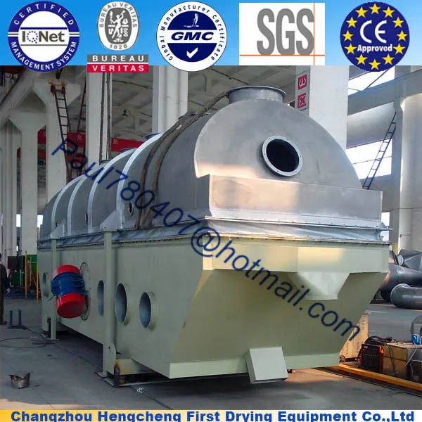 China Best Quality ZLG1.2x9 vibrating fluidized bed dryer