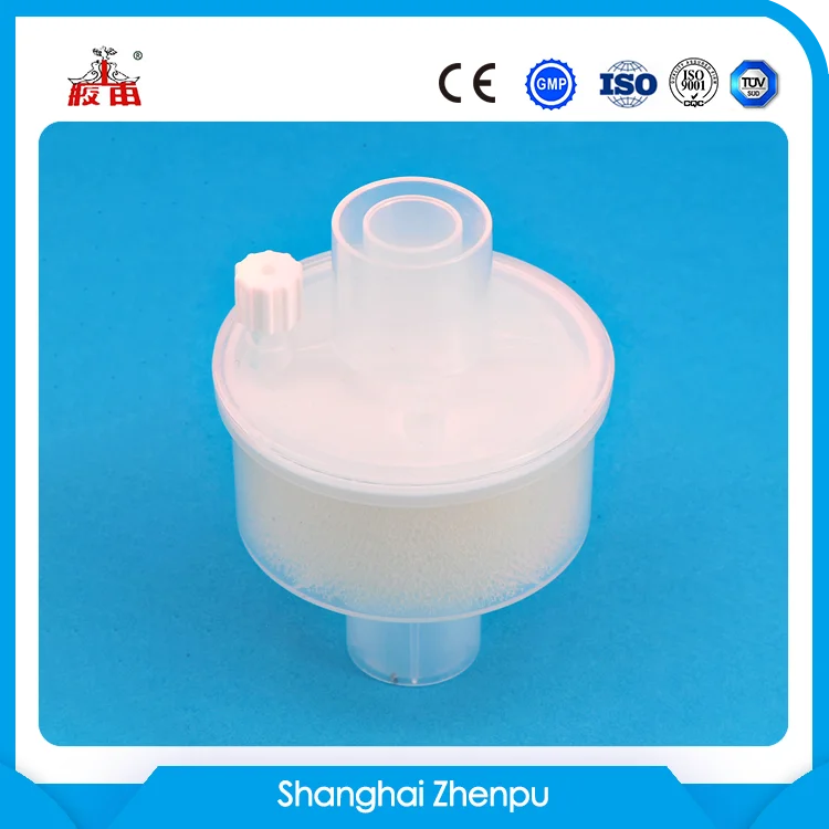 Anti Bacterial Disposable Breathing System HME Filter For Adult